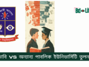 ঢাবি vs অন্যান্য পাবলিক ইউনিভার্সিটি তুলনা ২০২৬ ঢাবি vs অন্যান্য পাবলিক ইউনিভার্সিটি – তুলনামূলক বিশ্লেষণ