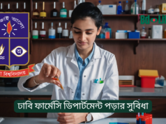 ঢাবি ফার্মেসি ডিপার্টমেন্ট পড়ার সুবিধা ২০২৬ ঢাবি ফার্মেসি ডিপার্টমেন্ট পড়ার সুবিধা – সুযোগ ও সম্ভাবনা