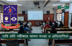 ঢাবি ভর্তি পরীক্ষার আসন সংখ্যা ও প্রতিযোগিতা ২০২৬-২৭ ঢাবি ভর্তি পরীক্ষার আসন সংখ্যা ও প্রতিযোগিতা – ইউনিটভিত্তিক তথ্য