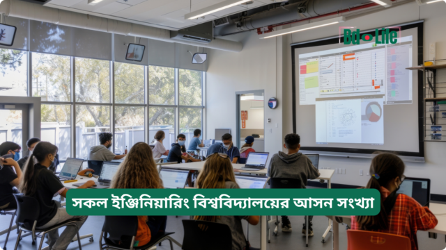 সকল ইঞ্জিনিয়ারিং বিশ্ববিদ্যালয়ের আসন সংখ্যা – তুলনামূলক তালিকা
